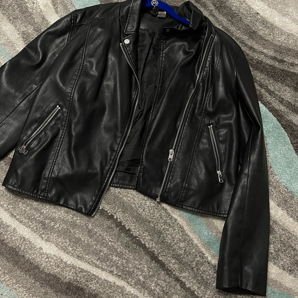 Leather jacket